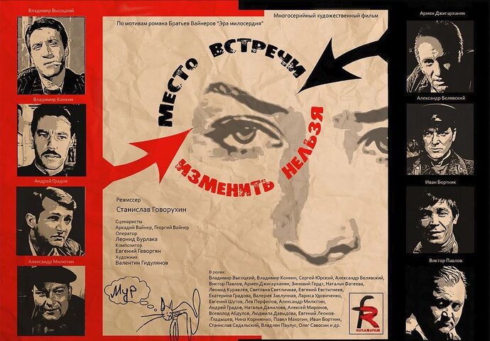 Место встречи изменить нельзя постер